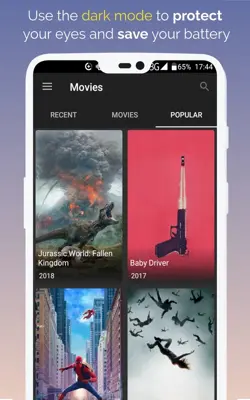 Moviepaper android App screenshot 0